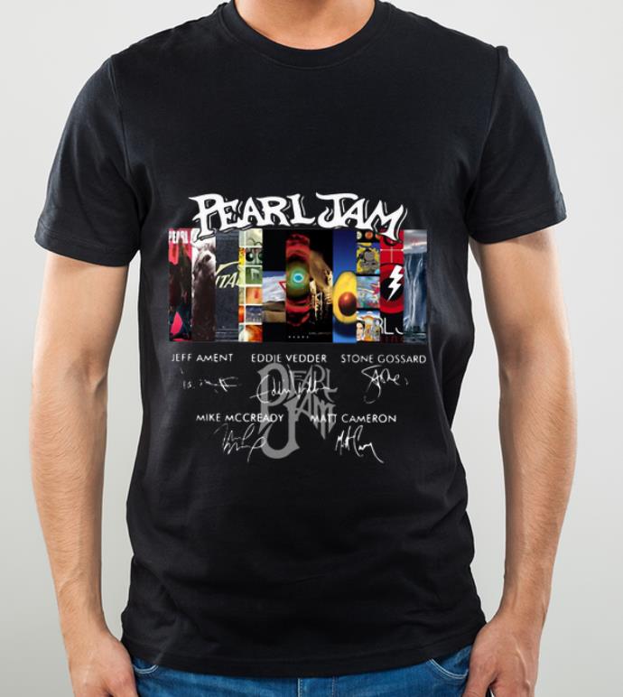 Pretty Pearl Jam Signatures shirt