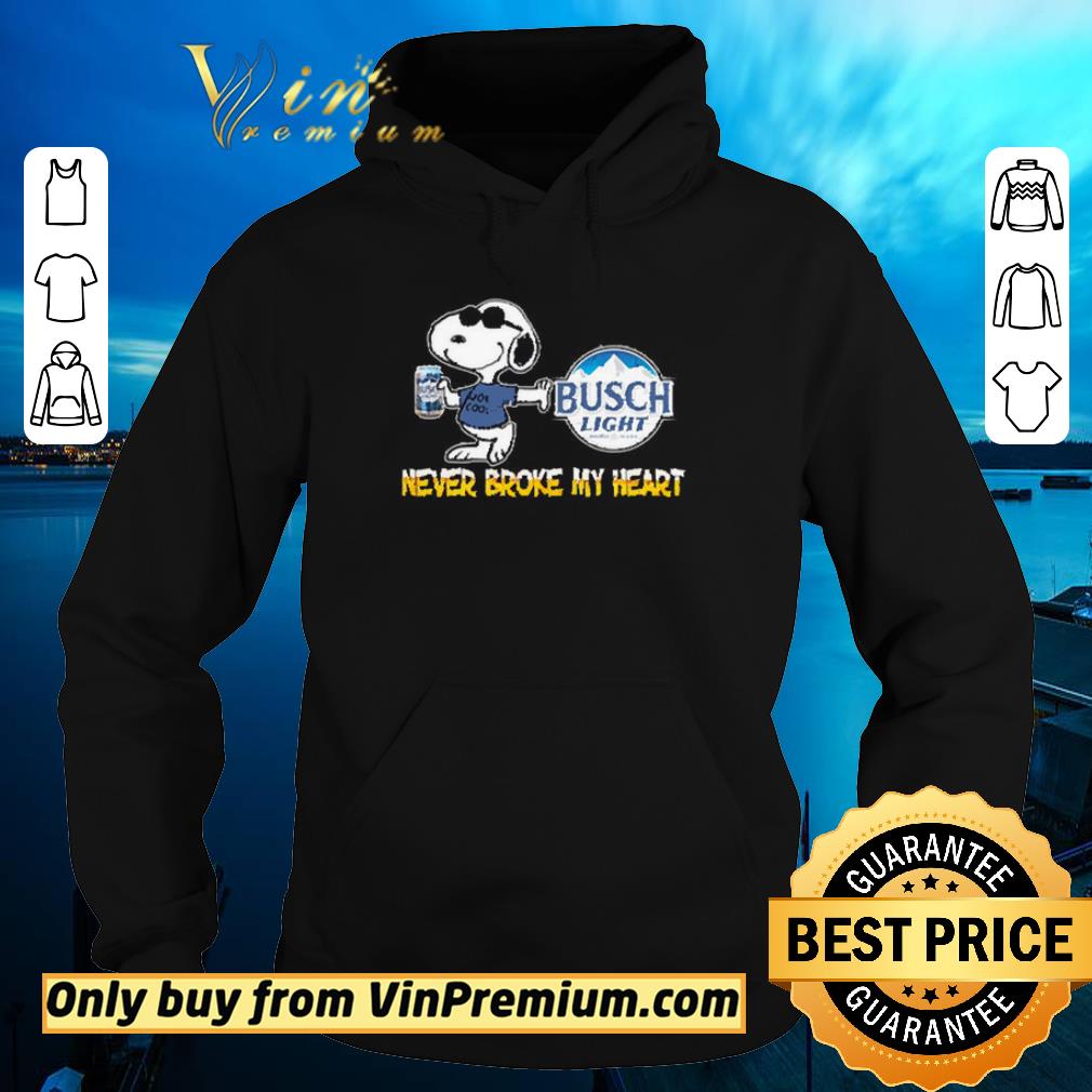 Snoopy Busch light never broke my heart shirt 5 Snoopy Busch light never broke my heart shirt