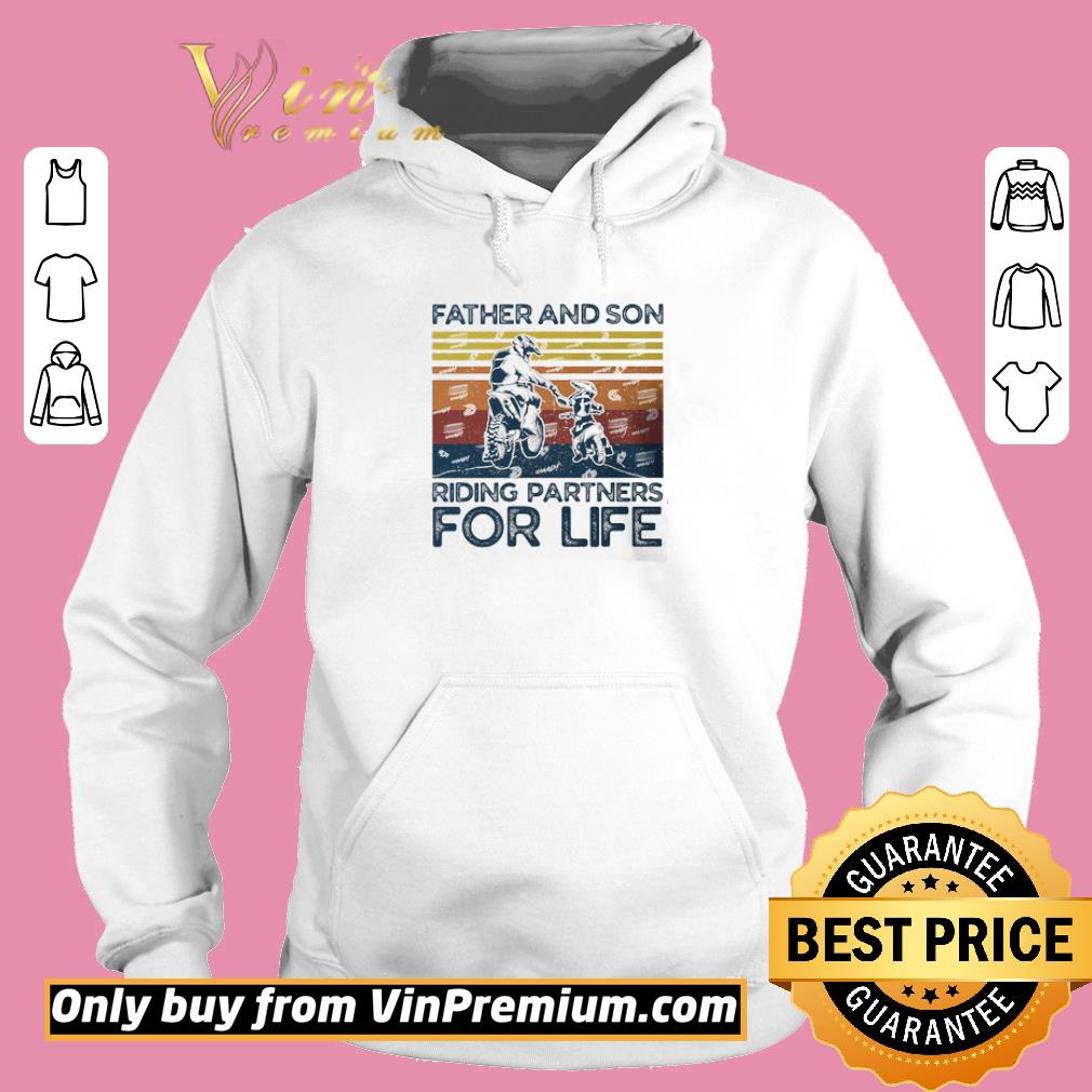 Official Motorbiker Father And Son Riding Partness For Life Vintage shirt 5 Official Motorbiker Father And Son Riding Partness For Life Vintage shirt