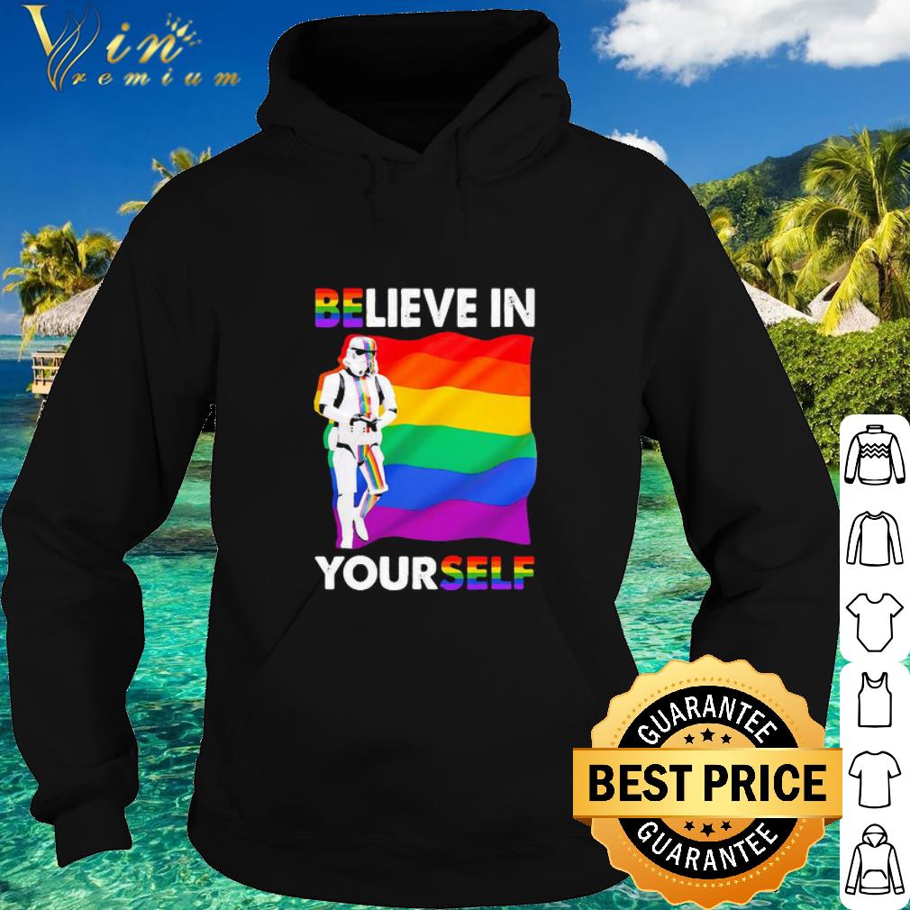 Official Stormtrooper Believe In Yourself LGBT shirt 5 Official Stormtrooper Believe In Yourself LGBT shirt