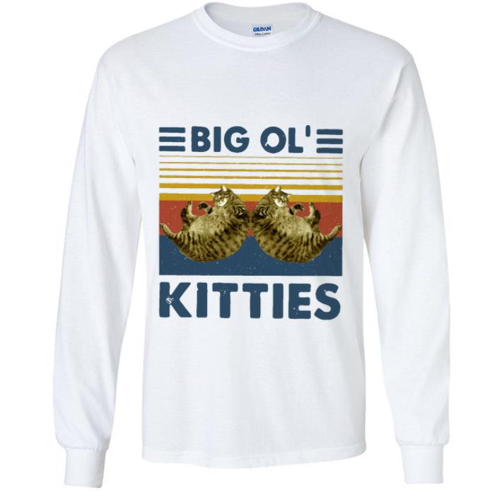 Top Vintage Cat Big Ol’ Kitties shirt