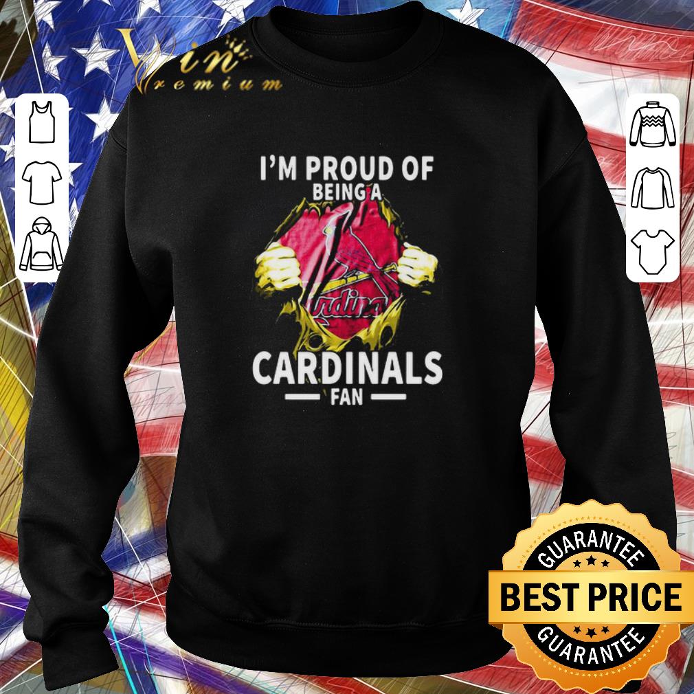 Pretty I’m Proud Of Being A St. Louis Cardinals Fan shirt