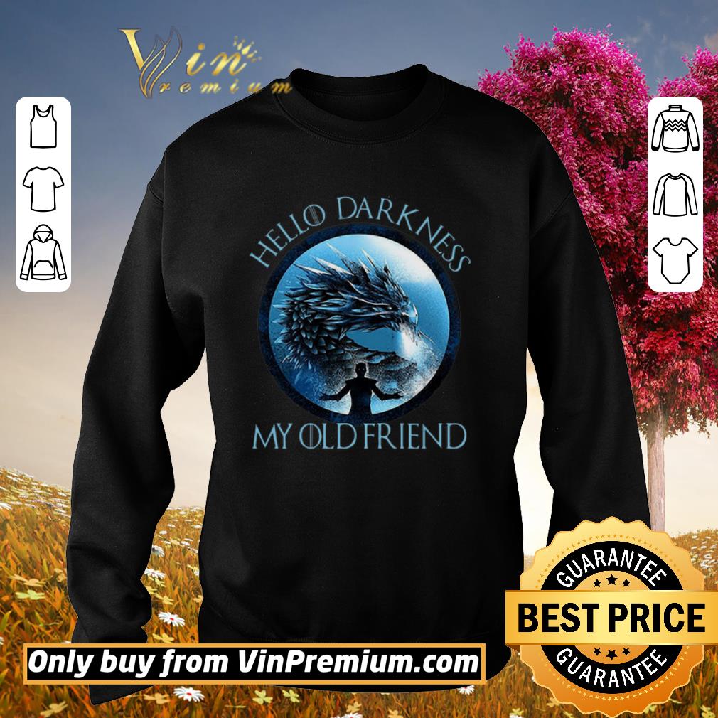 Hot The Night King hello darkness my old friend shirt 5 Hot The Night King hello darkness my old friend shirt