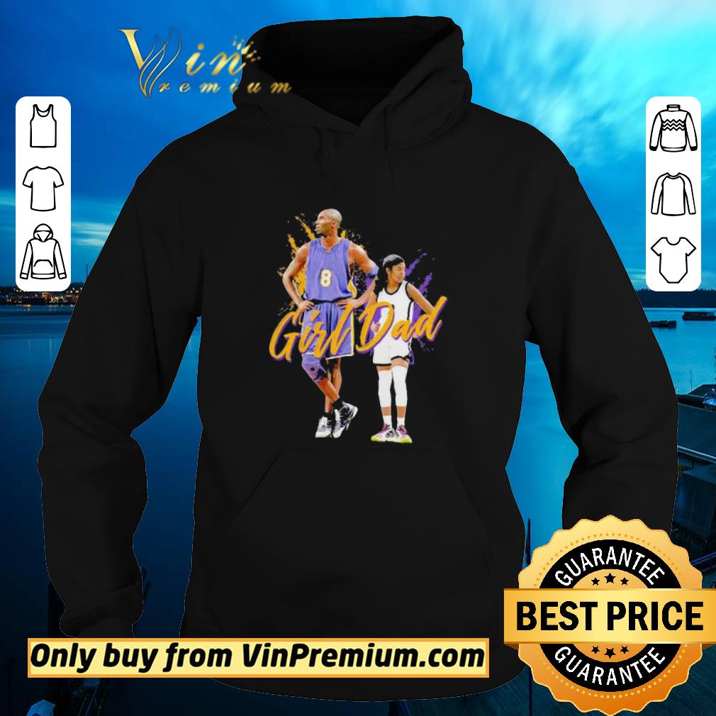 Funny Girl dad kobe gigi bryant basketball legend dad and daughter father’s day shirt