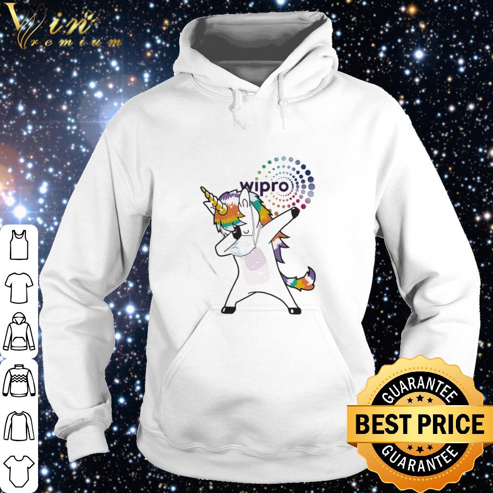 Official Dabbing Unicorn Mask Wipro Logo Coronavirus shirt 5 Official Dabbing Unicorn Mask Wipro Logo Coronavirus shirt