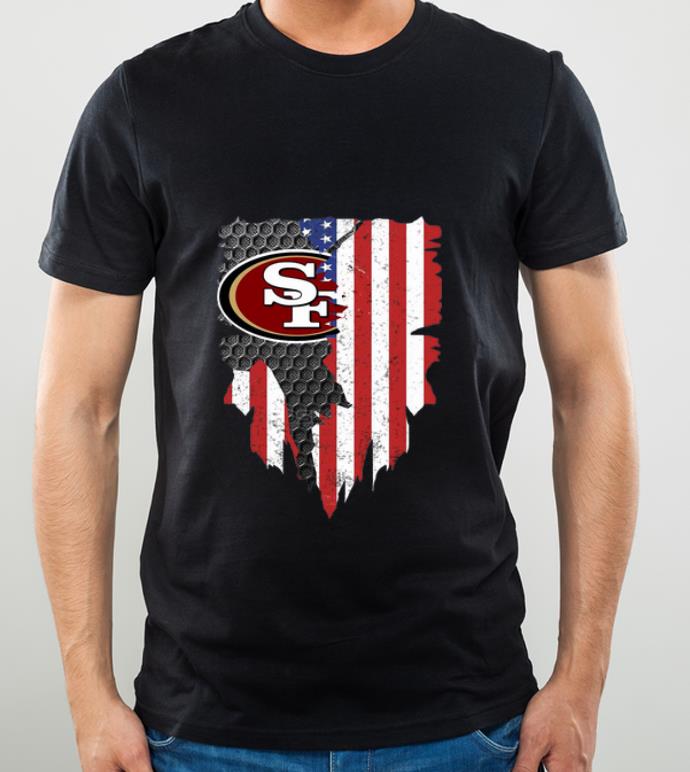Premium San Francisco 49ers American Flag shirt