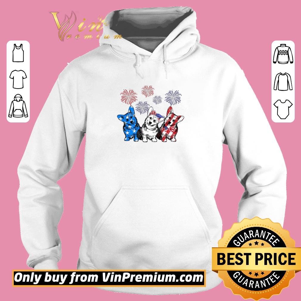 Premium Corgi Dog Happy 4th Of July American Flag shirt 5 Premium Corgi Dog Happy 4th Of July American Flag shirt