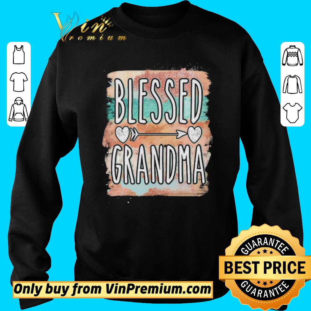 Funny Mother day Blessed grandma shirt