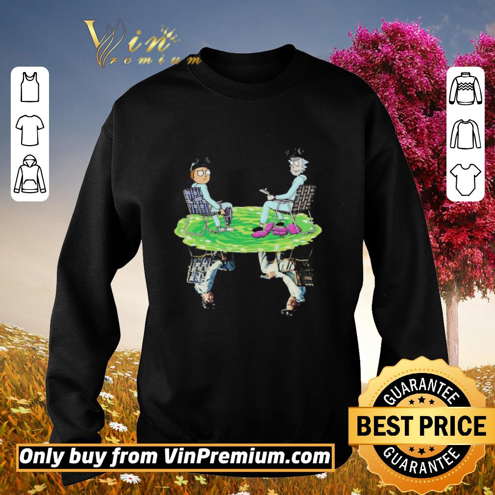 Funny Rick sanchez and Morty Smith water breaking bad shirt 5 Funny Rick sanchez and Morty Smith water breaking bad shirt