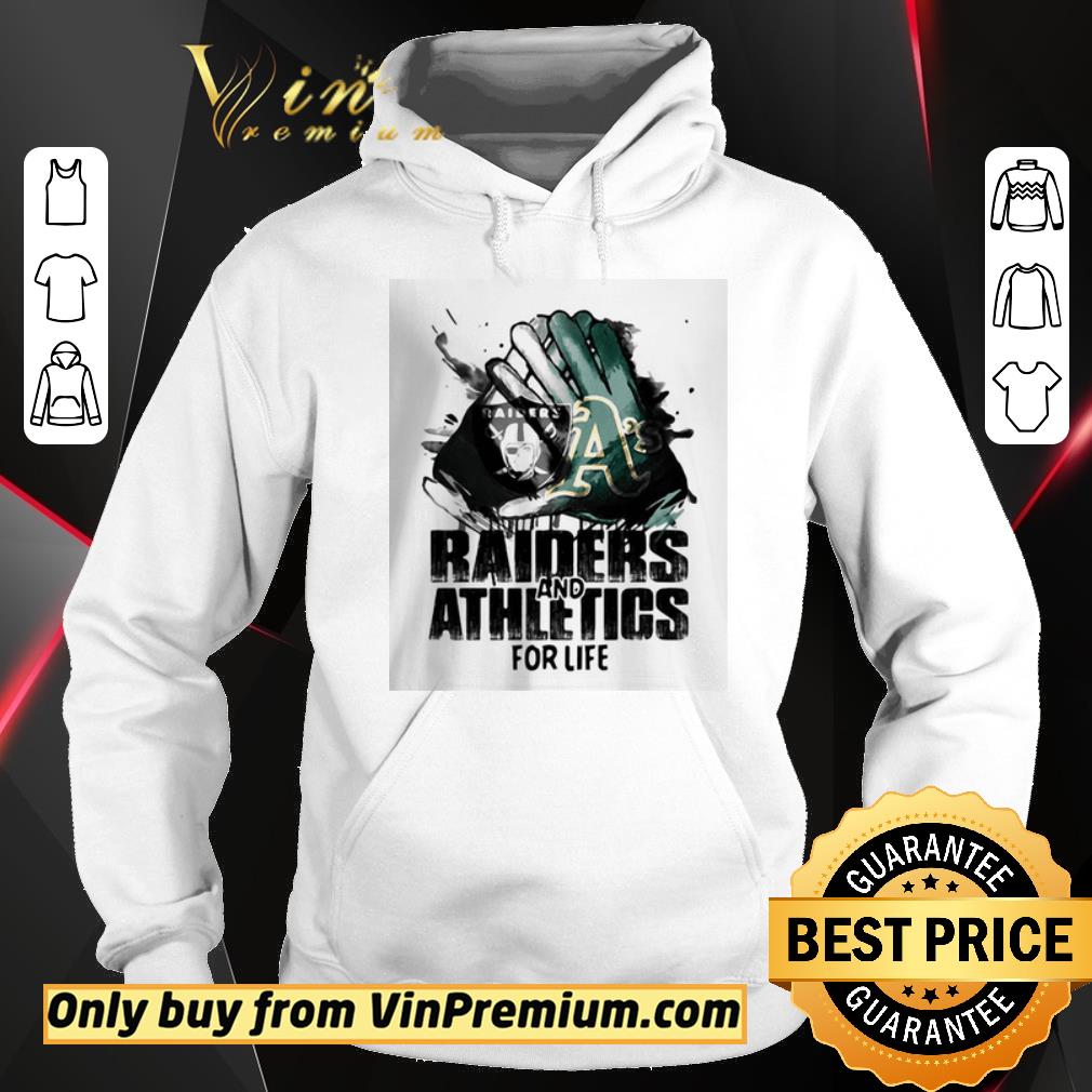 Official Oakland raiders and oakland athletics for life art shirt 5 Official Oakland raiders and oakland athletics for life art shirt