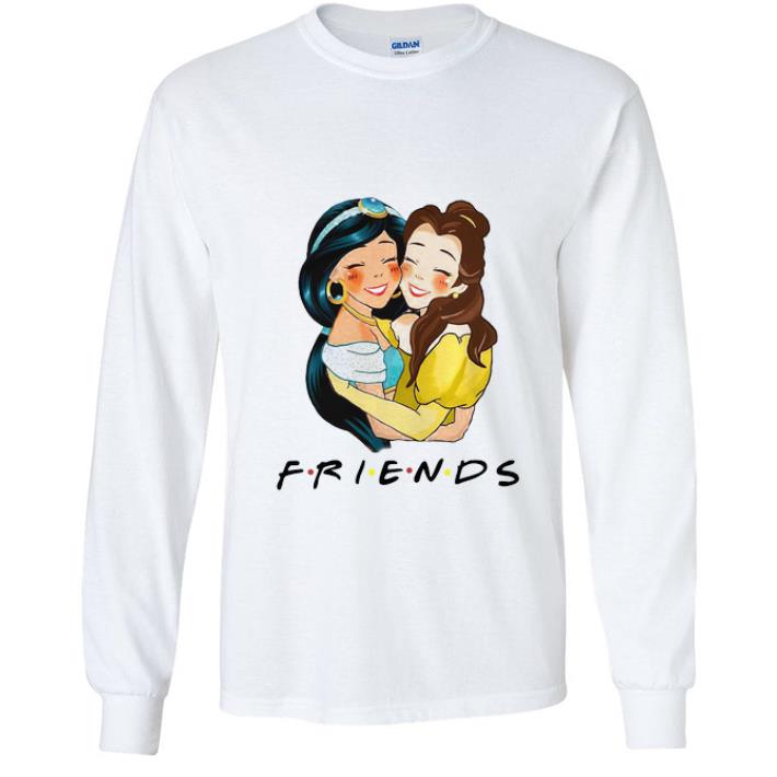 Official Friends Disney Belle And Jasmine shirt