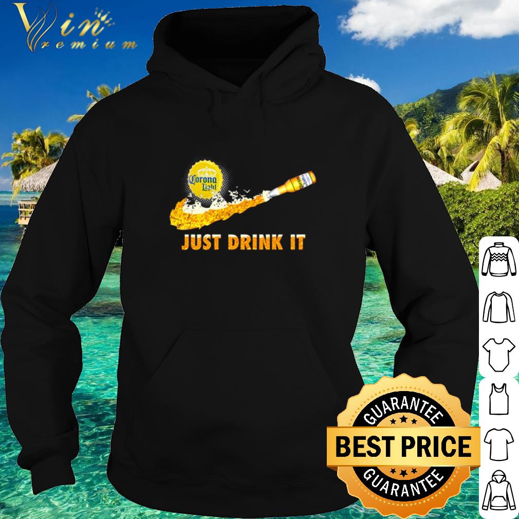 Nice Corona Extra Beer Logo Nike just drink it shirt