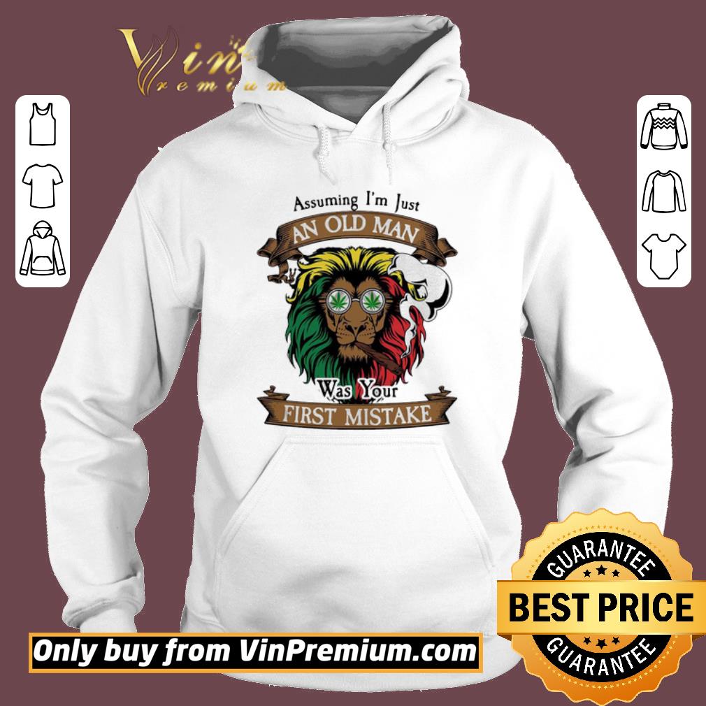 Pretty Lion smoking assuming I’m just an old lady was your first mistake vintage shirt 5 Pretty Lion smoking assuming I’m just an old lady was your first mistake vintage shirt
