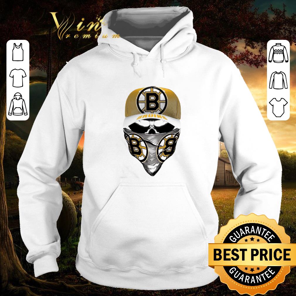 Pretty Skull Mask Boston Bruins Logo Coronavirus shirt