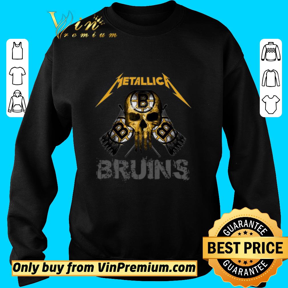 Premium Metallica Punisher Boston Bruins shirt