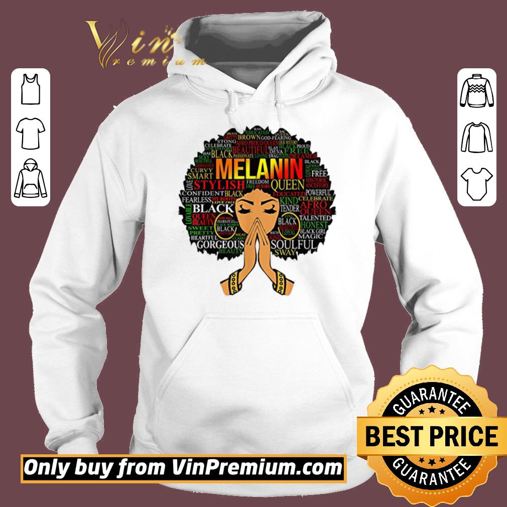 Funny Melanin Afro Natural Hair Words Art Beautiful Queen shirt 5 Funny Melanin Afro Natural Hair Words Art Beautiful Queen shirt