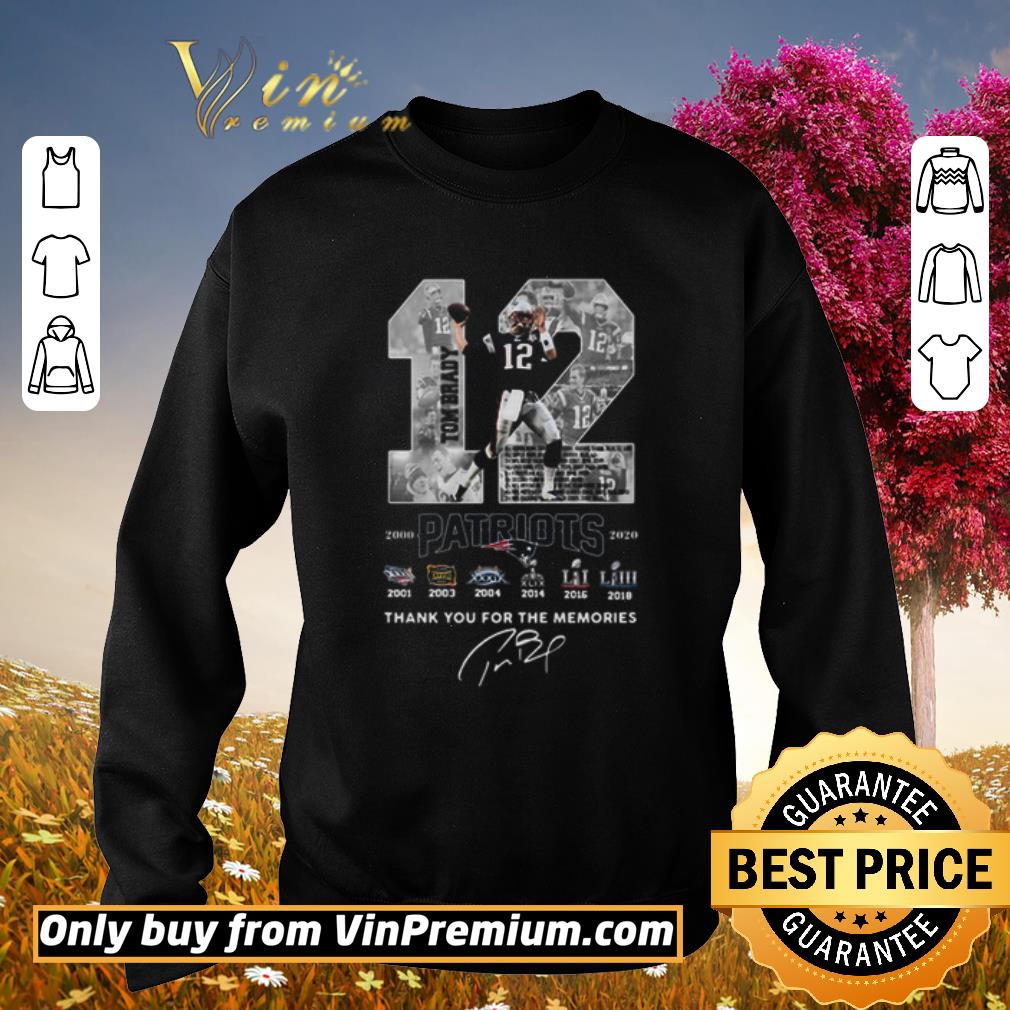 Funny 12 Tom Brady New England Patriots 2000 2020 6 cup Signature shirt 5 Funny 12 Tom Brady New England Patriots 2000 2020 6 cup Signature shirt