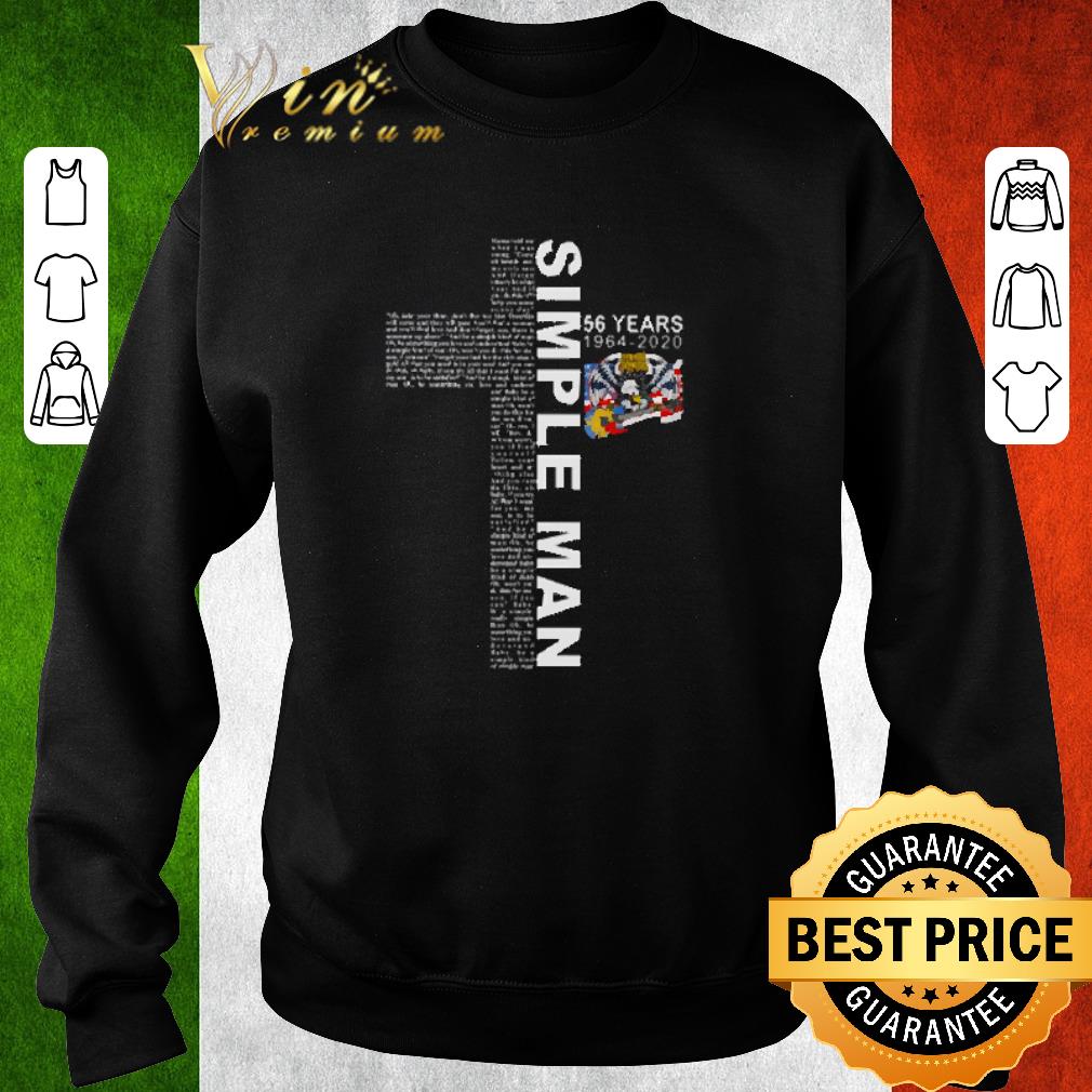 Pretty 56 Years 1964–2020 Lynyrd Skynyrd Simple Man Lyrics shirt 5 Pretty 56 Years 1964–2020 Lynyrd Skynyrd Simple Man Lyrics shirt