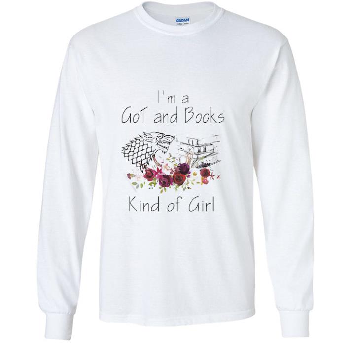Original I’m A Got Game Of Thrones And Books Kind Of Girl Floral shirt
