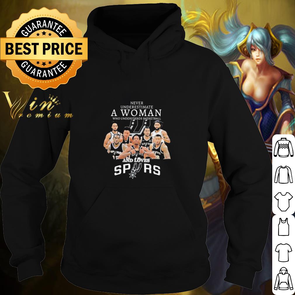 Official Never Underestimate A Woman Who Understands San Antonio Spurs shirt 5 Official Never Underestimate A Woman Who Understands San Antonio Spurs shirt