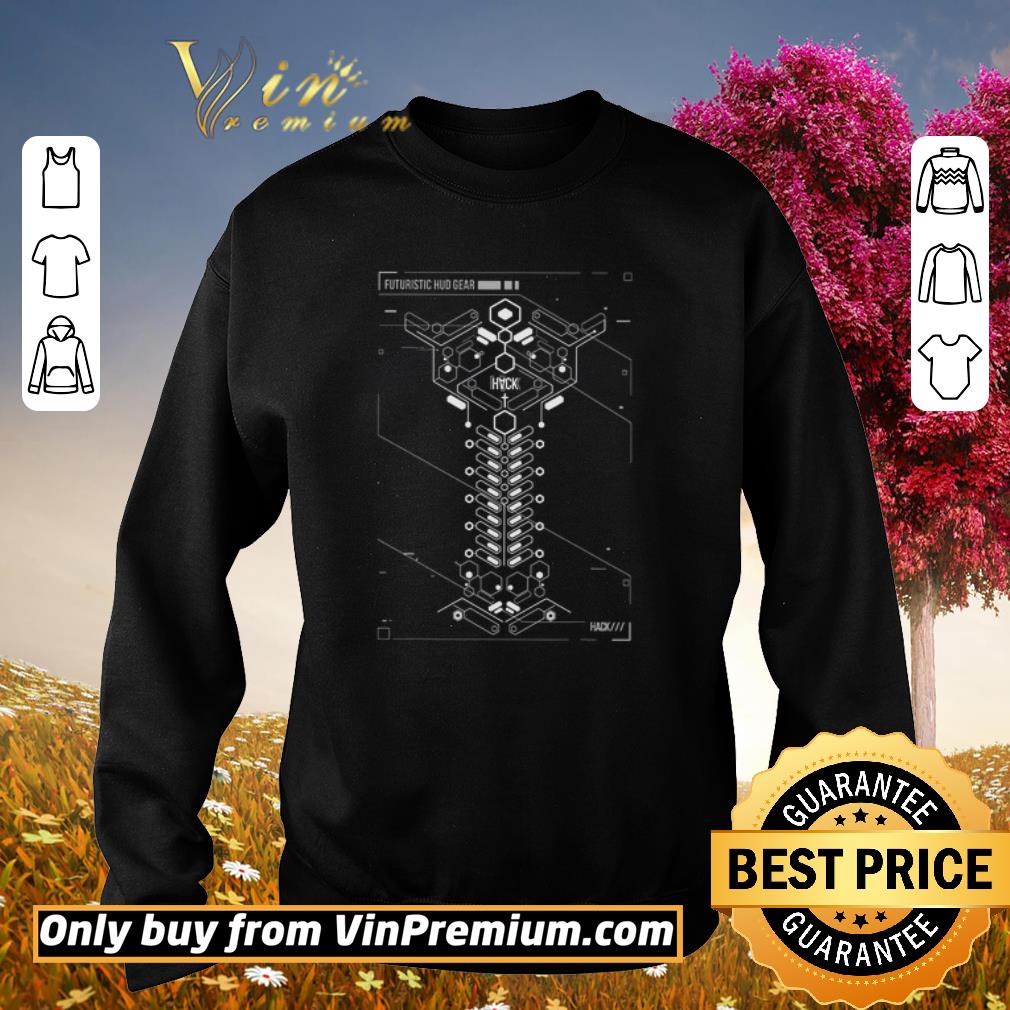 Hot Cyberpunk Futuristic Hud Gear – Science Fiction Fans shirt