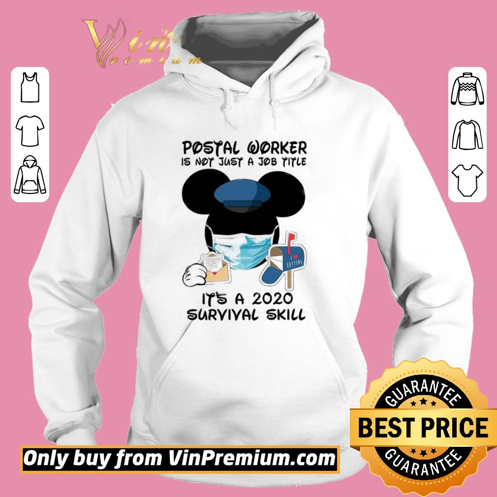 Premium Mickey Mouse Face Mask Postal Worker Is Not Just A Job Title It's A 2020 shirt 5 Premium Mickey Mouse Face Mask Postal Worker Is Not Just A Job Title It's A 2020 shirt