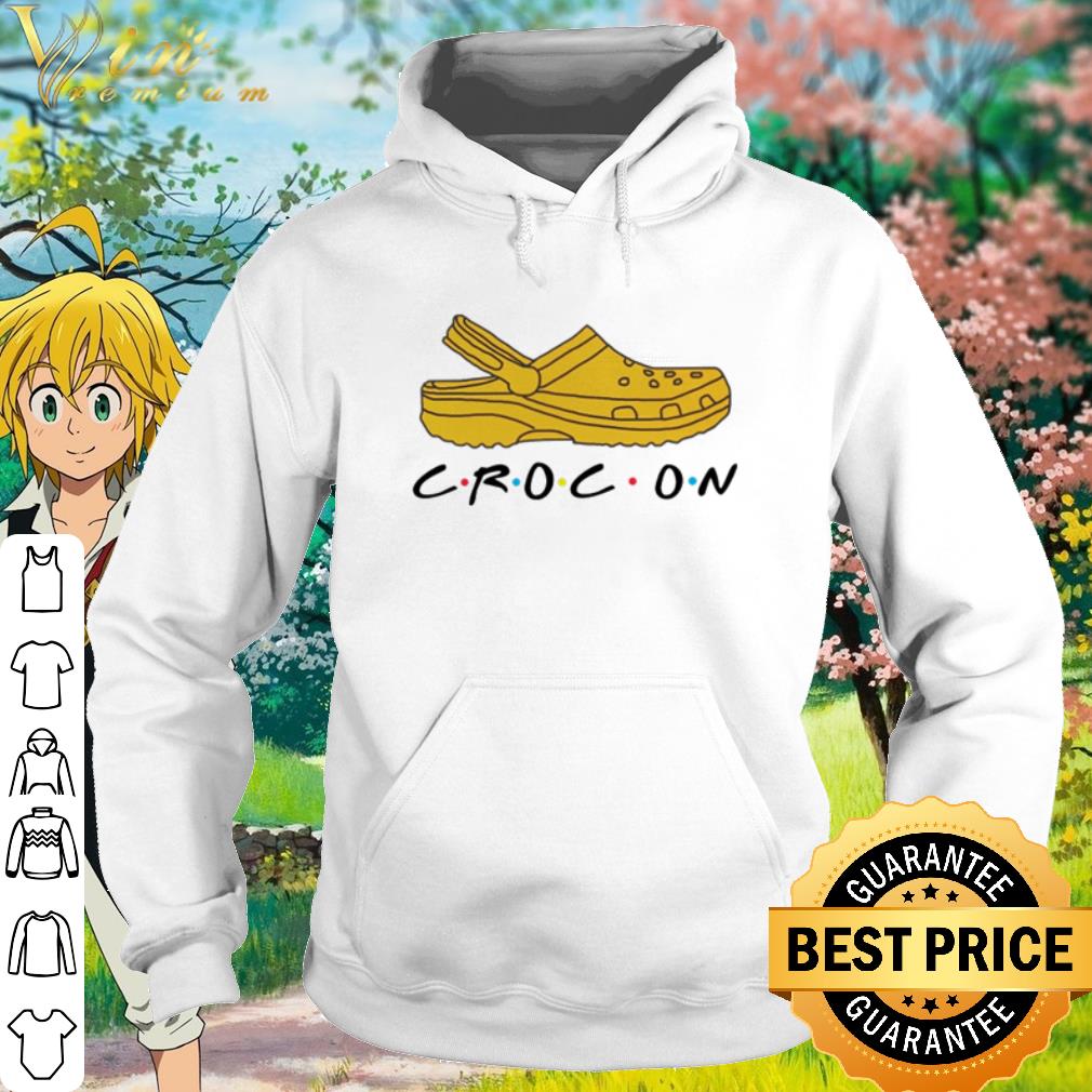 Official Yellow Crocs On Friends shirt 5 Official Yellow Crocs On Friends shirt