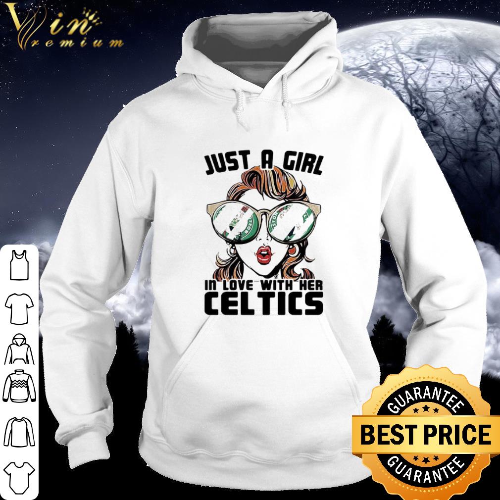 Official Just A Girl In Love With Her Boston Celtics Logo shirt