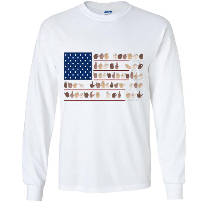 Nice One Nation Under God Justice For All Black Lives Matter American Flag shirt