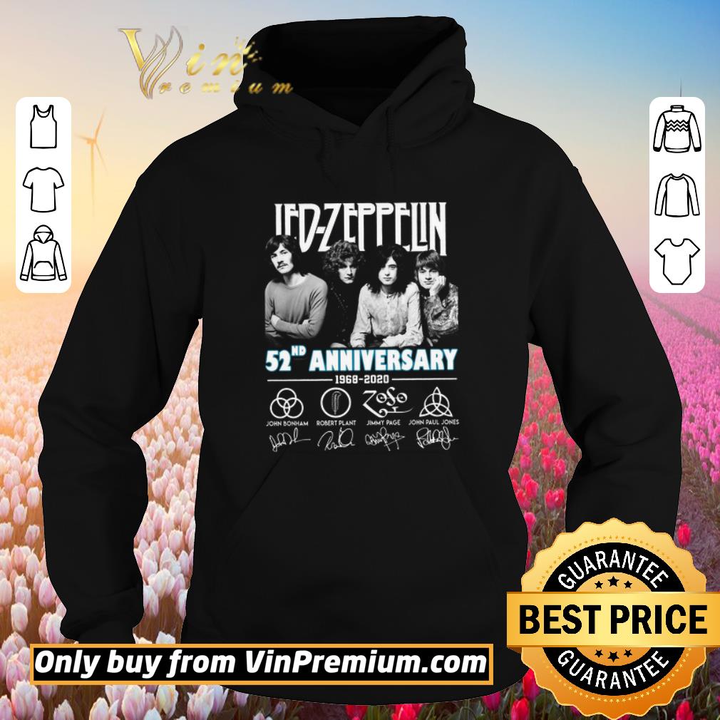 Official Led Zeppelin 52nd Anniversary 1968 2020 Signature shirt