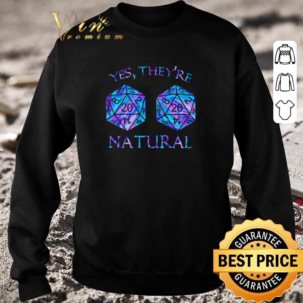 Top Dungeons & Dragons Yes They’re Natural shirt 5 Top Dungeons & Dragons Yes They’re Natural shirt