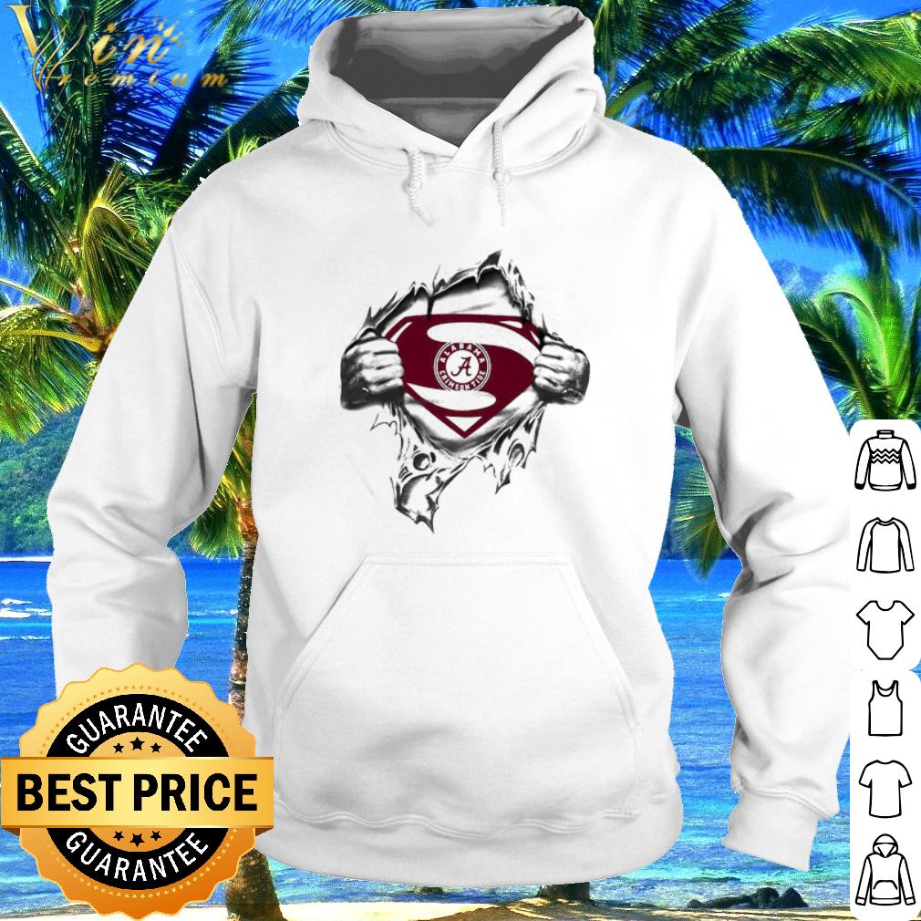 Top Alabama Crimson Tide Insides Me Superman Logo shirt 5 Top Alabama Crimson Tide Insides Me Superman Logo shirt