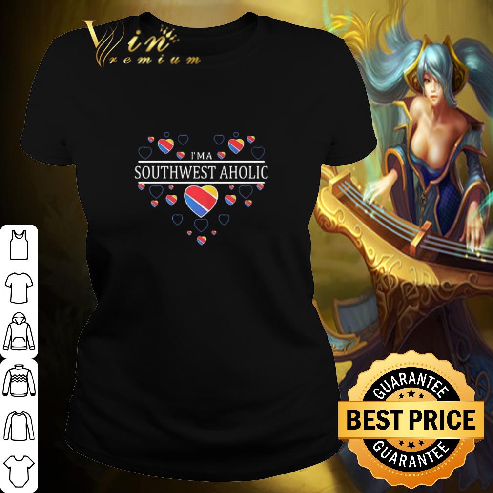 Original I’m A Heart Southwest Airlines Aholic Logo Lover shirt 1 Original I’m A Heart Southwest Airlines Aholic Logo Lover shirt 2