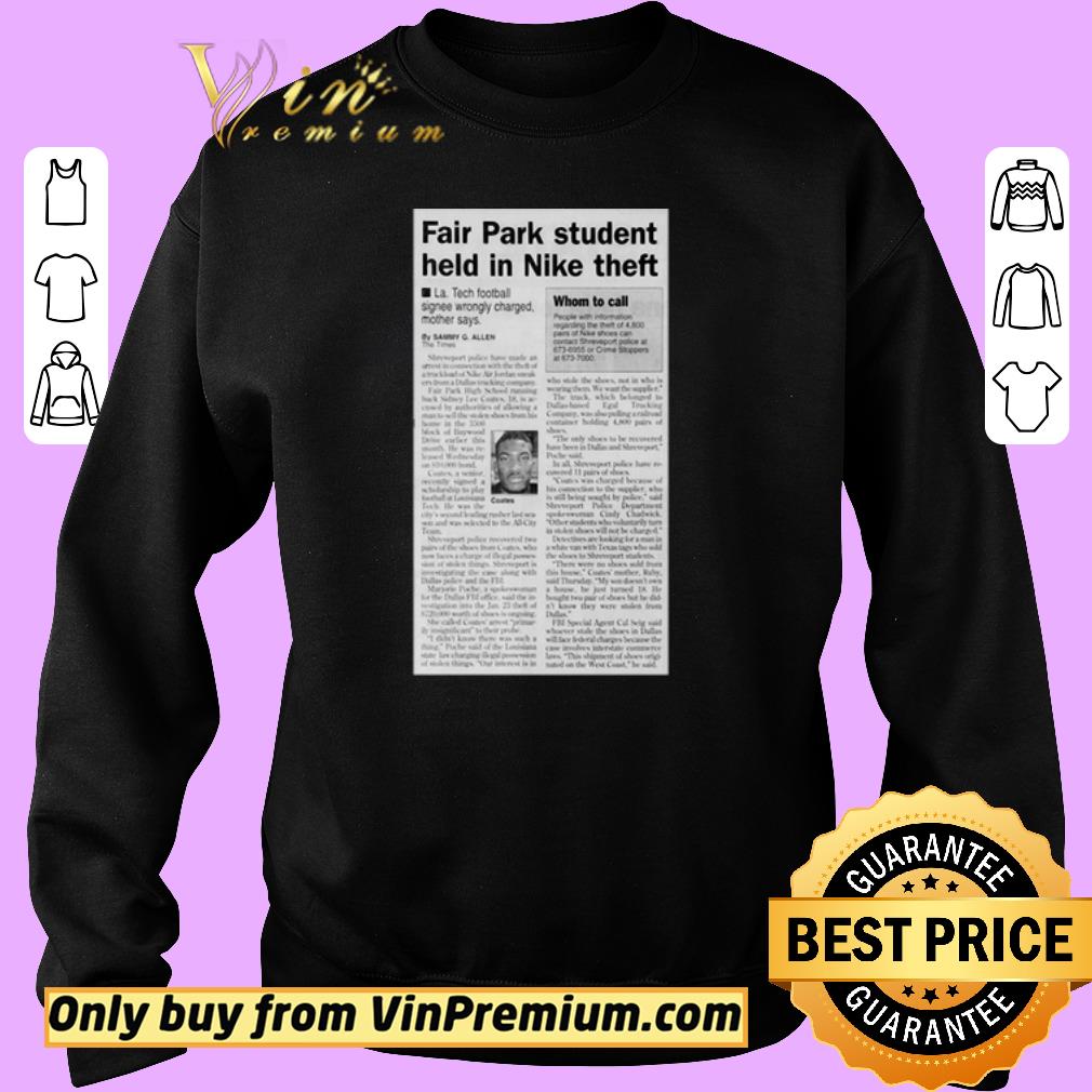 Premium Fair park student held in nike theft shirt 5 Premium Fair park student held in nike theft shirt