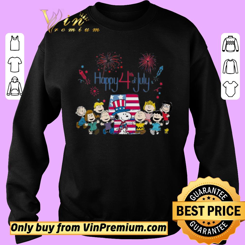 Funny The Peanut Snoopy Happy 4th Of July American Flag shirt 5 Funny The Peanut Snoopy Happy 4th Of July American Flag shirt