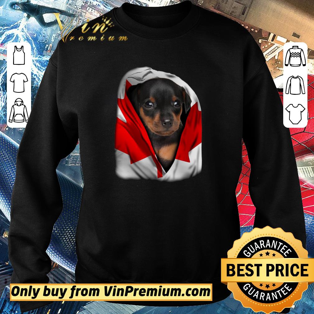Funny Miniature Pinscher Cape Canada Flag shirt 5 Funny Miniature Pinscher Cape Canada Flag shirt