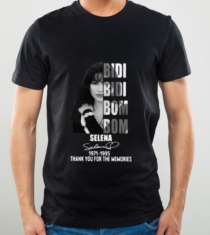 Premium Bidi Bidi Bom Bom Selena Thank You For The Memories Signature shirt
