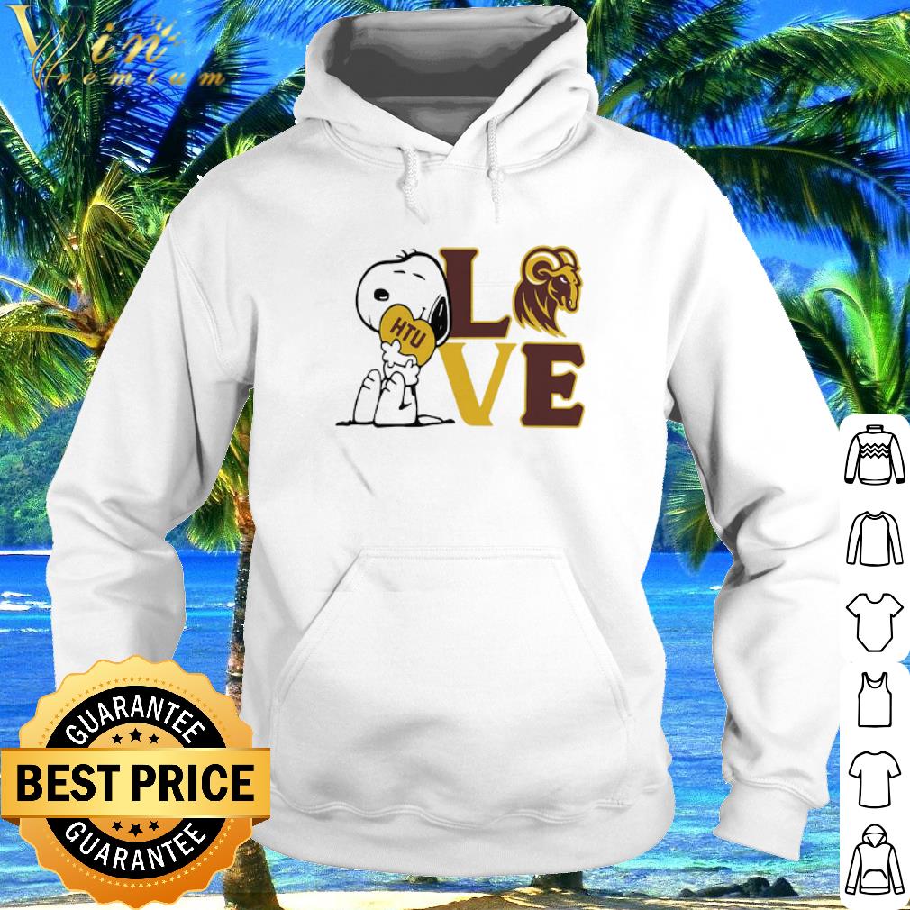 Best Snoopy Love Huston-Tillotson University shirt