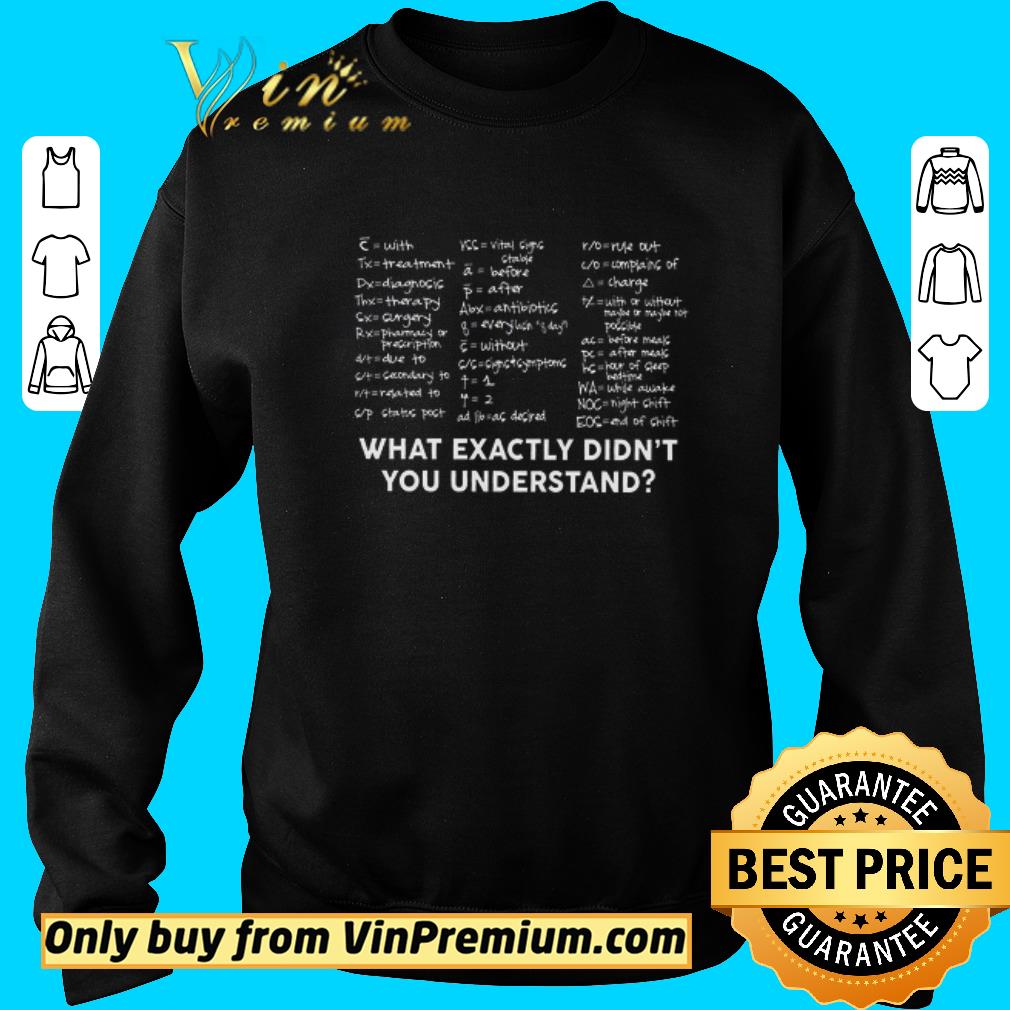 Funny What Exactly Didn't You Understand shirt 5 Funny What Exactly Didn't You Understand shirt