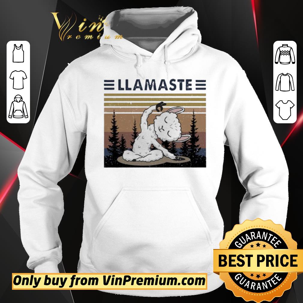 Official Llamaste yoga vintage shirt