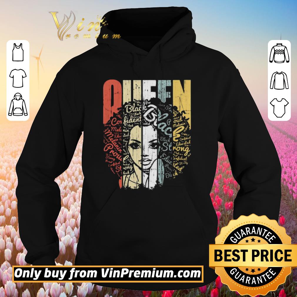 Funny Queen Black Lives Matter Strong Melanin shirt