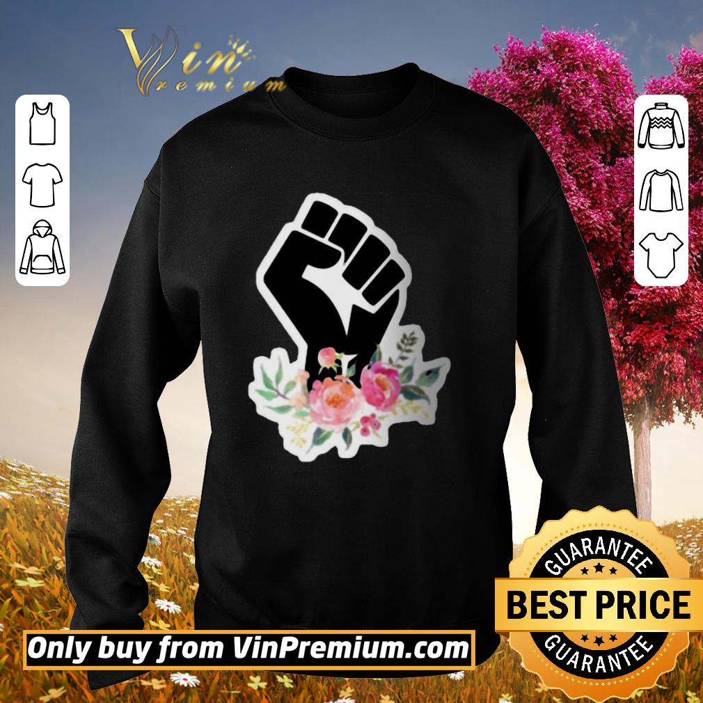 Official Black Flower Strong Black Lives Matter shirt