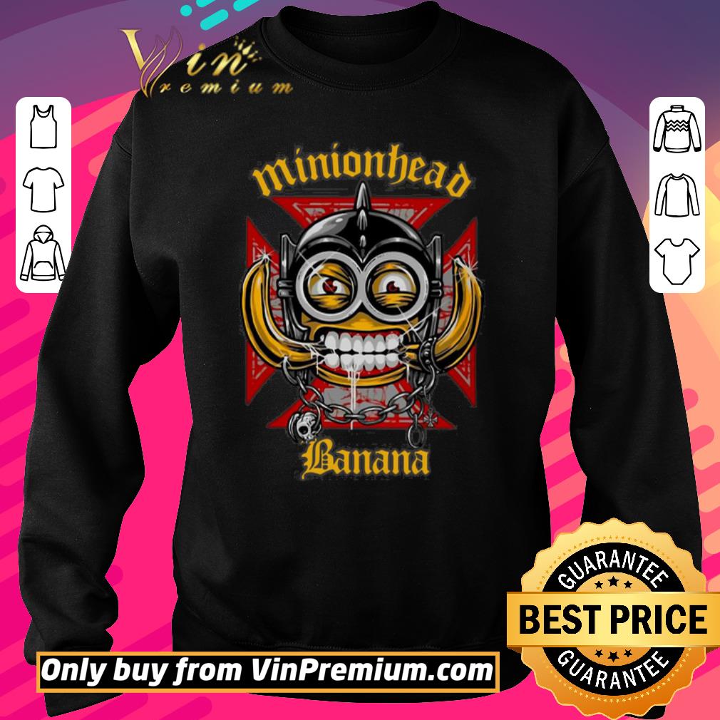 Premium Minionhead Banana Mashup Motörhead shirt 5 Premium Minionhead Banana Mashup Motörhead shirt