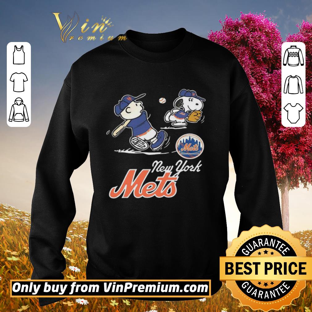 Funny Charlie Brown And Snoopy play Baseball New York Mets shirt 5 Funny Charlie Brown And Snoopy play Baseball New York Mets shirt