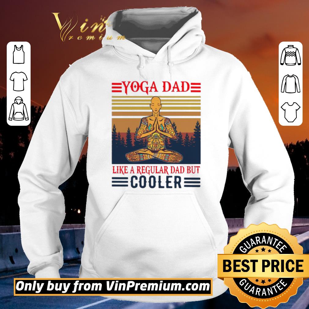 Yoga Dad Like A Regular Dad But Cooler Vintage shirt