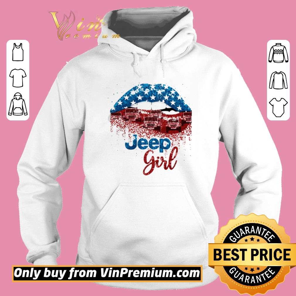 Hot Lips jeep car girl shirt