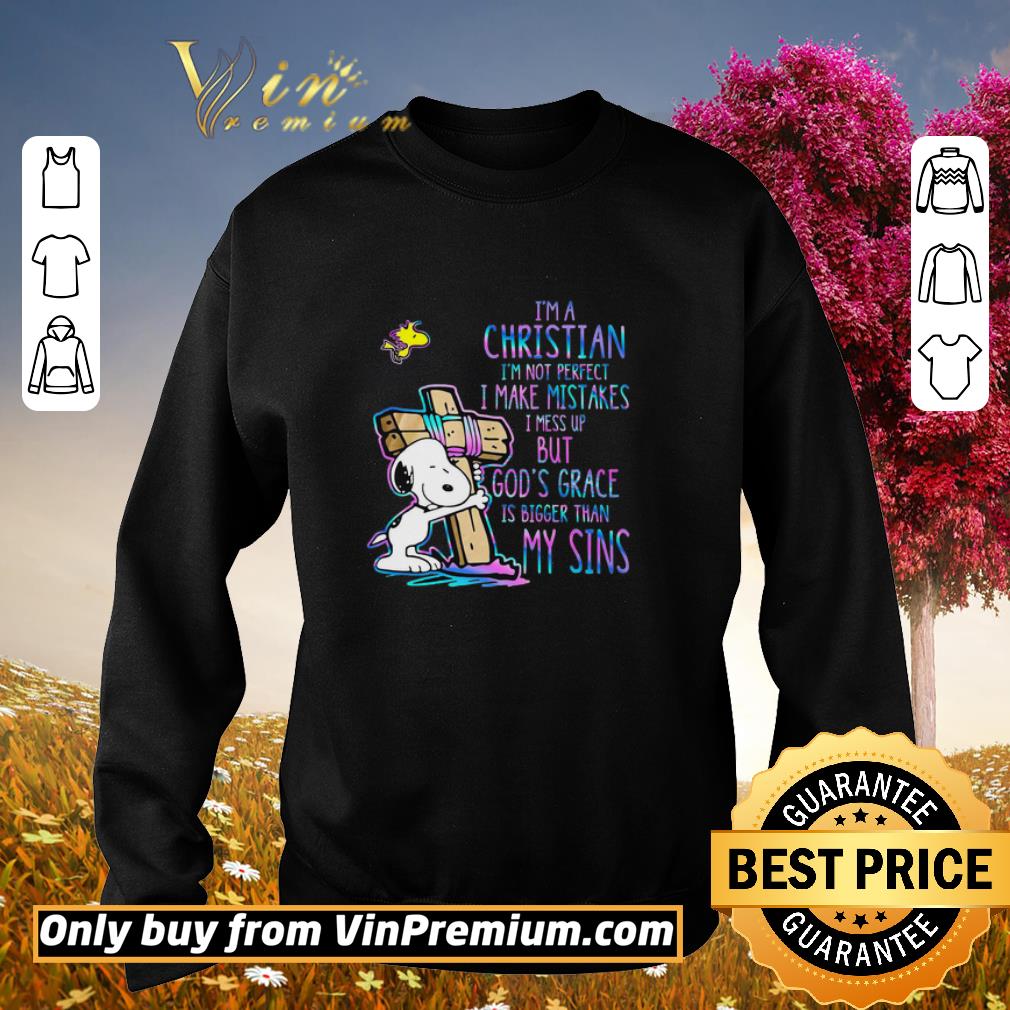 Premium Snoopy Cross I'm A Christian I'm Not Perfect I Make Mistakes I Mess Up shirt 5 Premium Snoopy Cross I'm A Christian I'm Not Perfect I Make Mistakes I Mess Up shirt