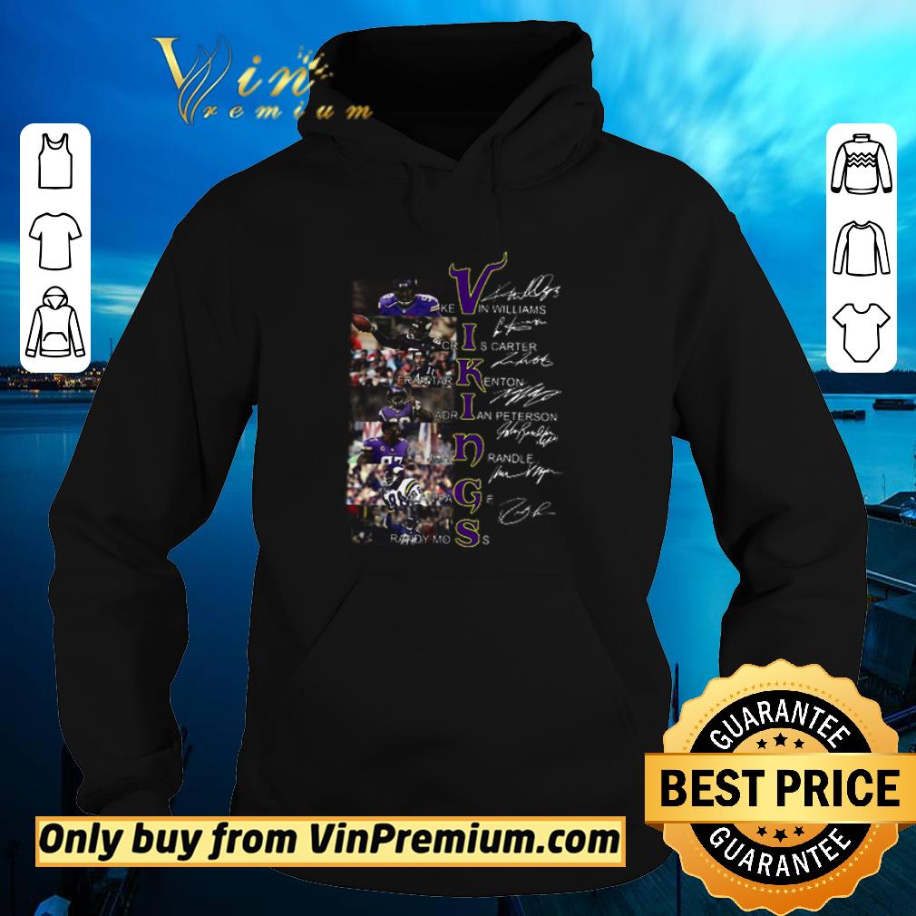 Funny Minnesota Vikings Signatures Kevin Williams Cris Carter shirt 5 Funny Minnesota Vikings Signatures Kevin Williams Cris Carter shirt
