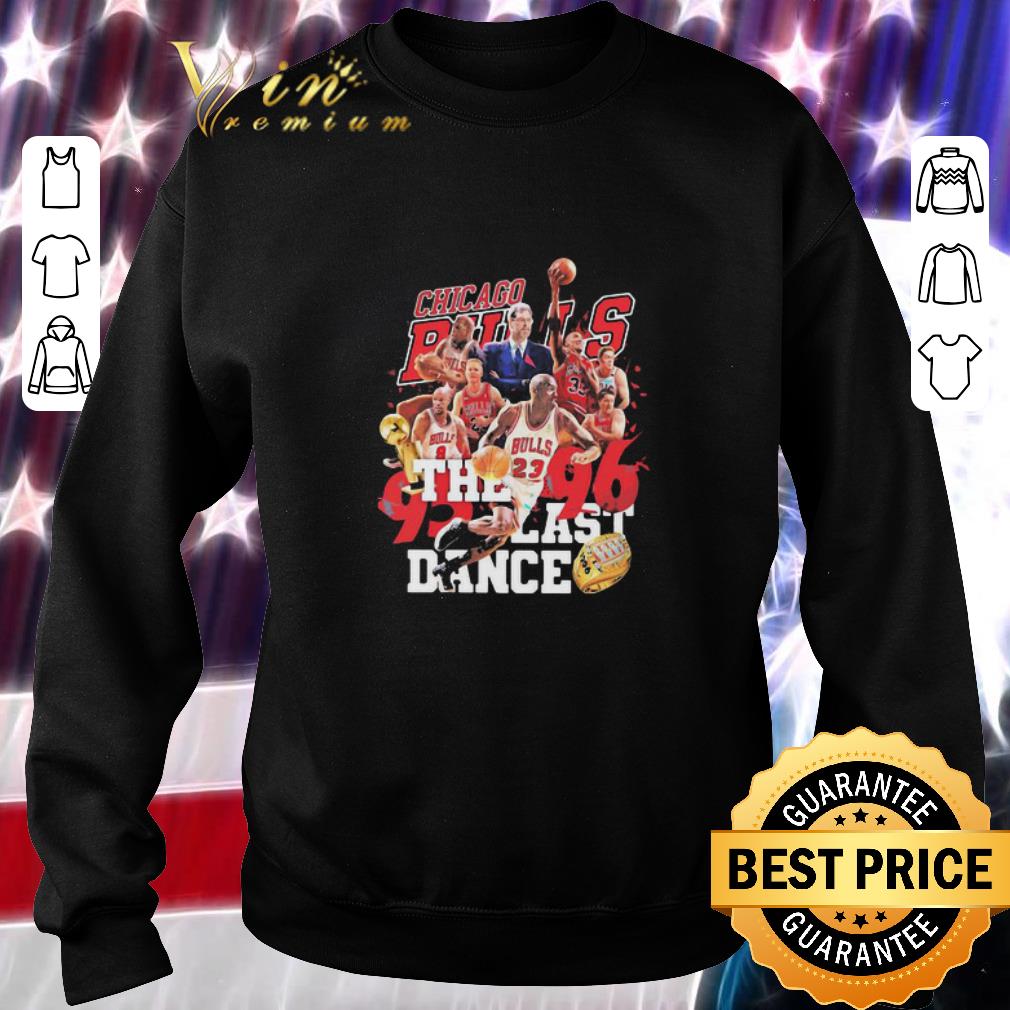 Pretty Chicago Bulls The 96 Last Dance shirt