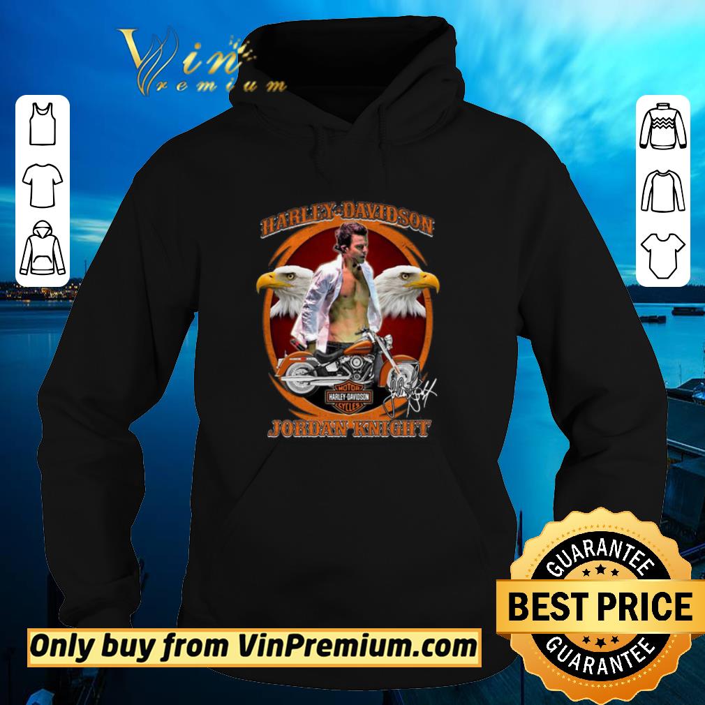 Premium Harley Davidson Jordan Knight shirt